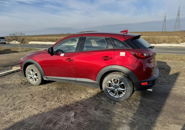 Mazda CX-3 cena 56999 przebieg: 41149, rok produkcji 2019 z Rzeszów małe 497